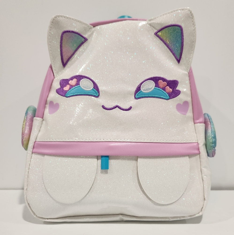 New Aphmau Meemeow Mini Backpack Claire’s Exclusive Glitter Light Cat